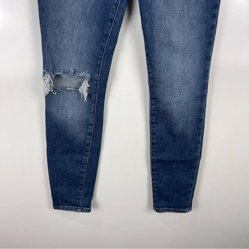 Frame Denim Saxon Distressed Le High Ripped Skinny Jeans Women's Size 28